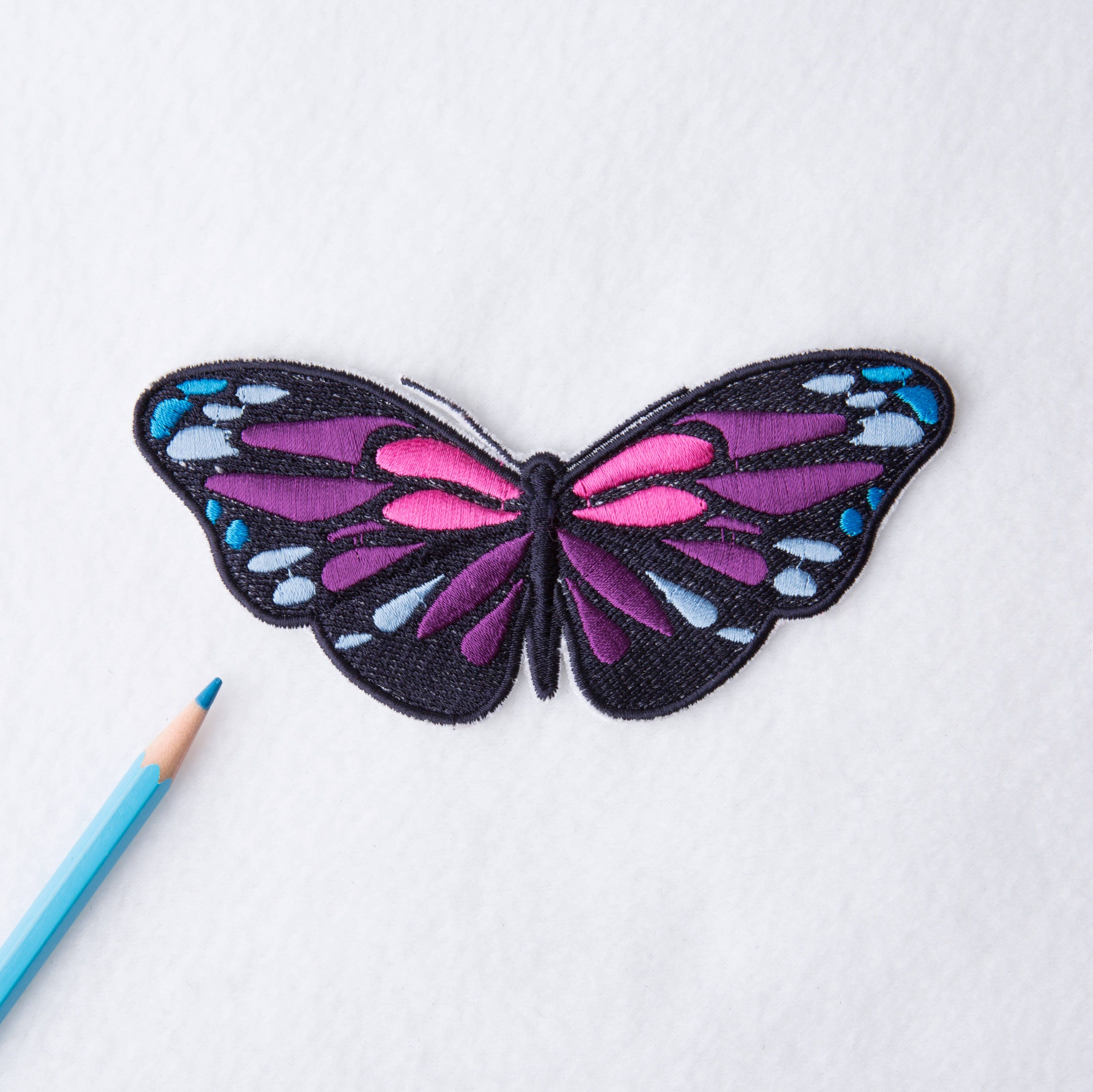 Butterfly patch Embroidery patch Patches for Jackets Iron on Etsy