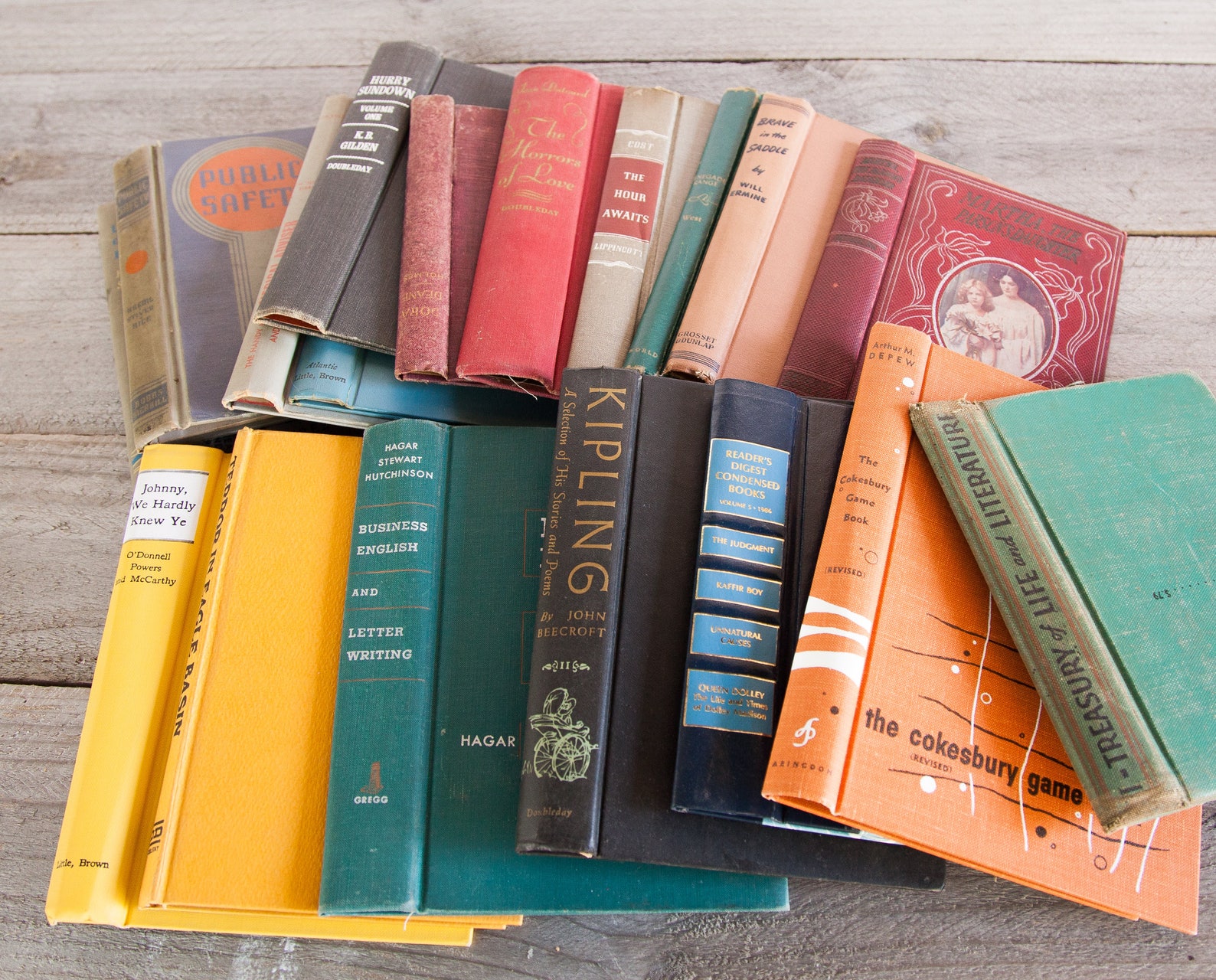 Old Book Covers Ephemera Lot Decorative Book Covers Crafts Etsy