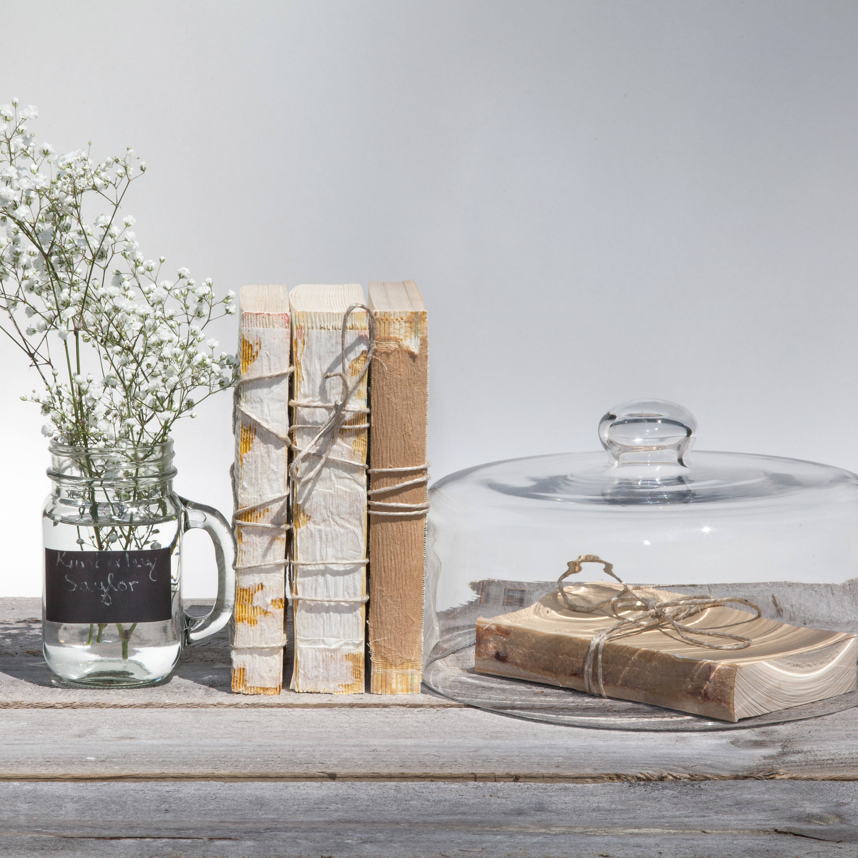 CUSTOM MADE Set of 3 Unbound Books for Shabby Chic Wedding - Etsy