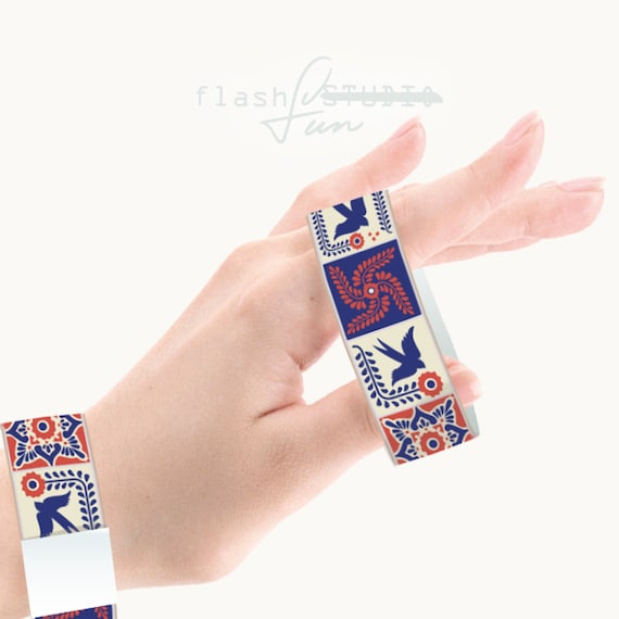 printable wristband paper wristband template party etsy