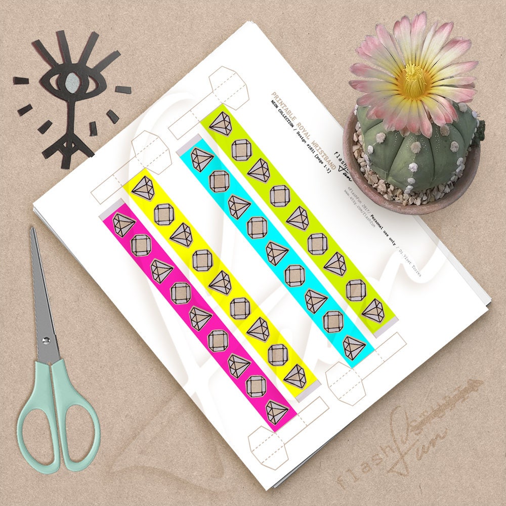 Printable Paper Wristbands Printable Paper Wristbands