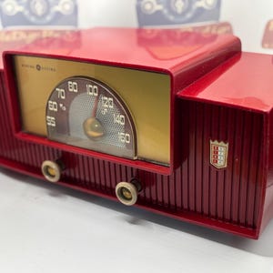 GE Model 429 Dial Beam Tube Antique Vintage Radio. Bluetooth/FM