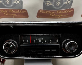 1968 Mustang or Cougar FM & Bluetooth upgraded radio
