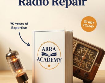 Antique Radio Repair Course (Online Version)