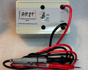 Antique Radio Component Tester (ARCT) Test Tubes, Capacitors And Much More.