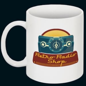 Retro Radio Shop Mug