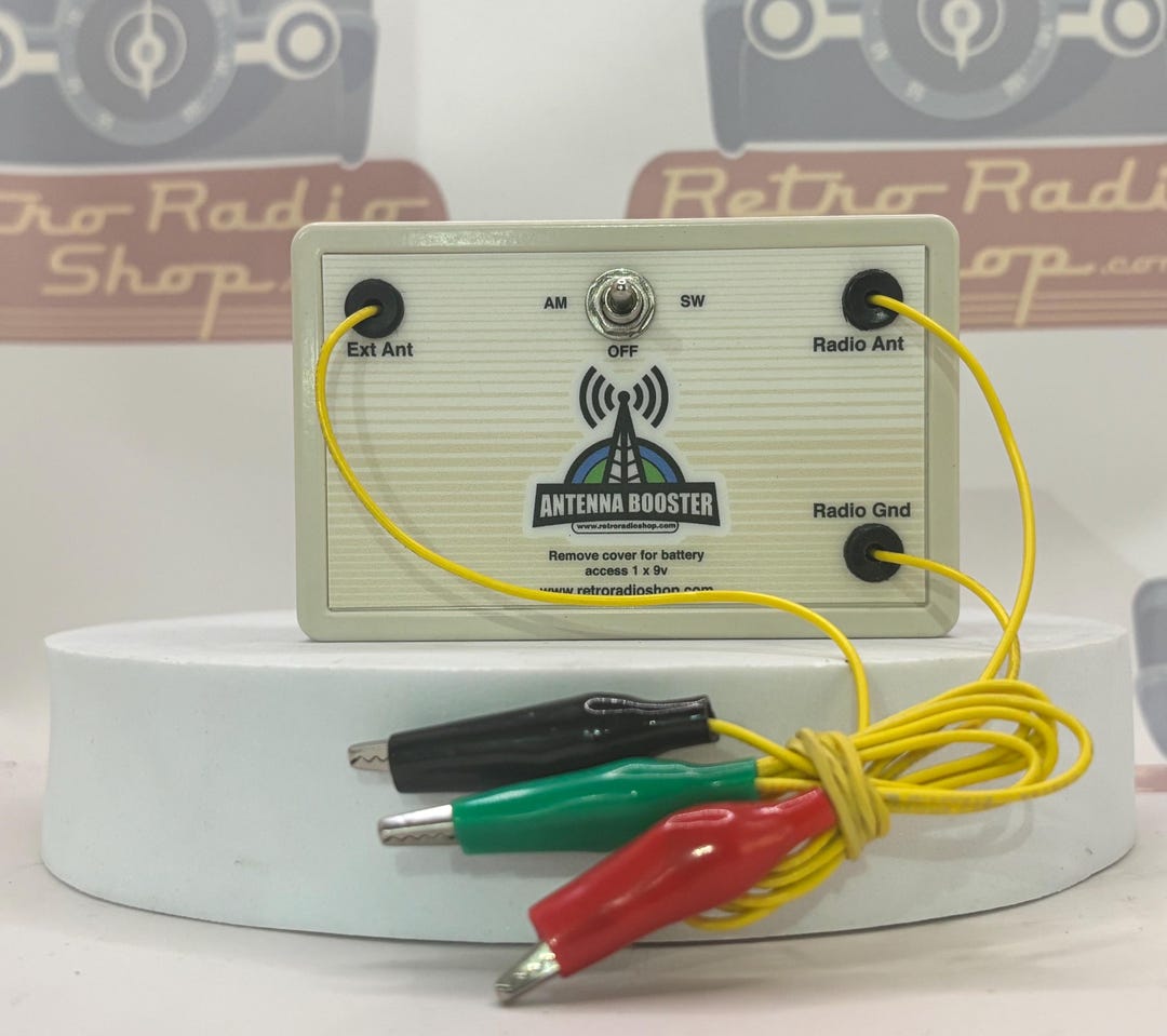 Buy AM SW Antenna Signal Booster for Antique Vintage Tube Radios Online in  India