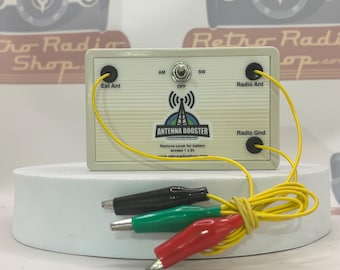 AM SW Antenna Signal Booster For Antique Vintage Tube Radios