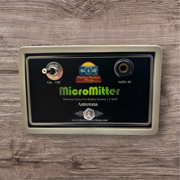 Transmisor AM y adaptador Bluetooth/FM para radios retro vintage o antiguas