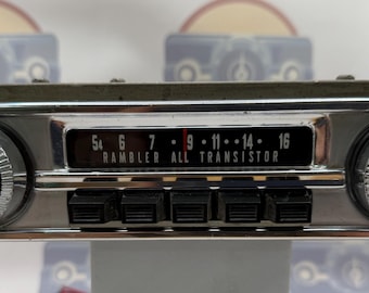 1964 Rambler American FM & Bluetooth upgraded radio