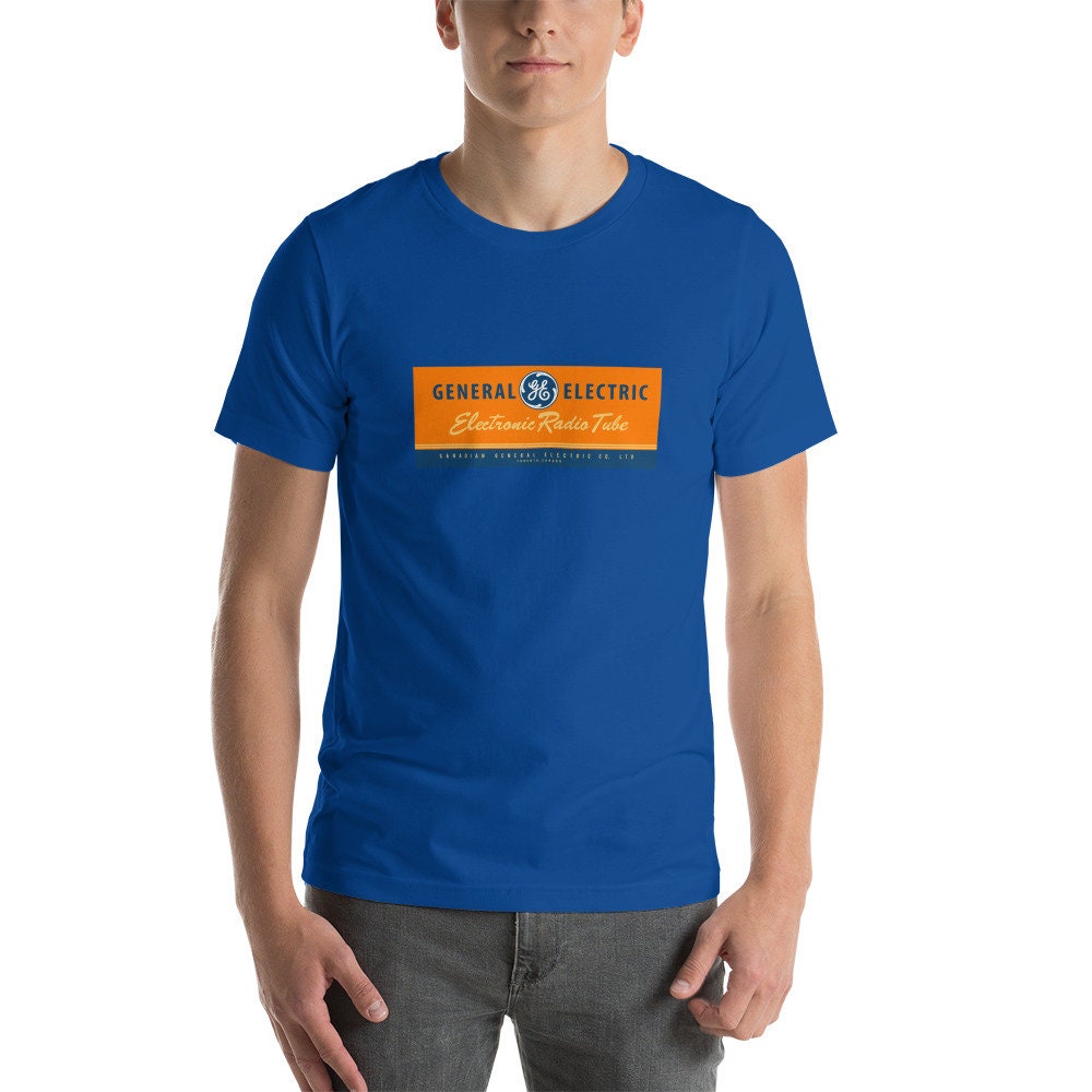GE Short-sleeve Unisex T-shirt for Antique Vintage or Retro