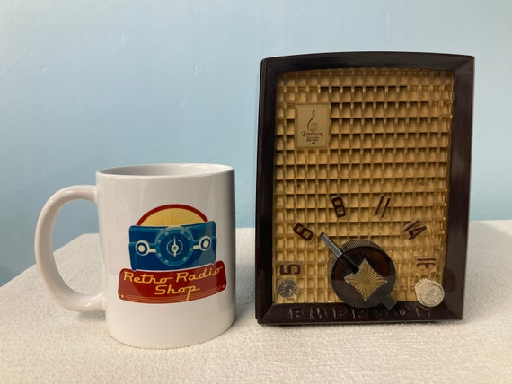 Emerson midget 706B retro vintage tube radio with Bluetooth or FM options