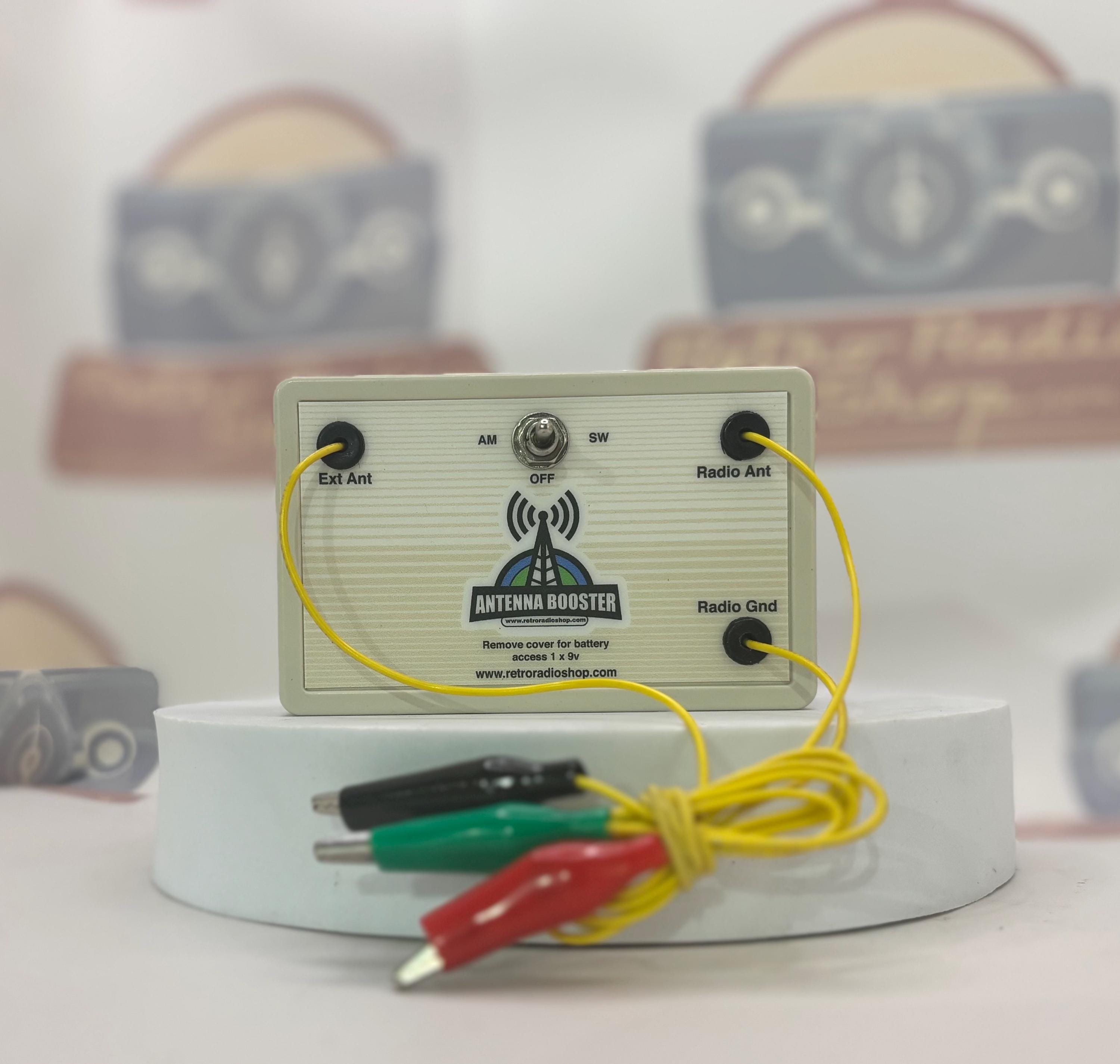 AM SW Antenna Signal Booster for Antique Vintage Tube Radios UK