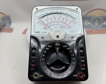 Jana FET HJ/8001  vintage multimeter