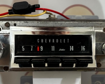 1966-67 Chevelle El Camino FM & Bluetooth upgraded radio