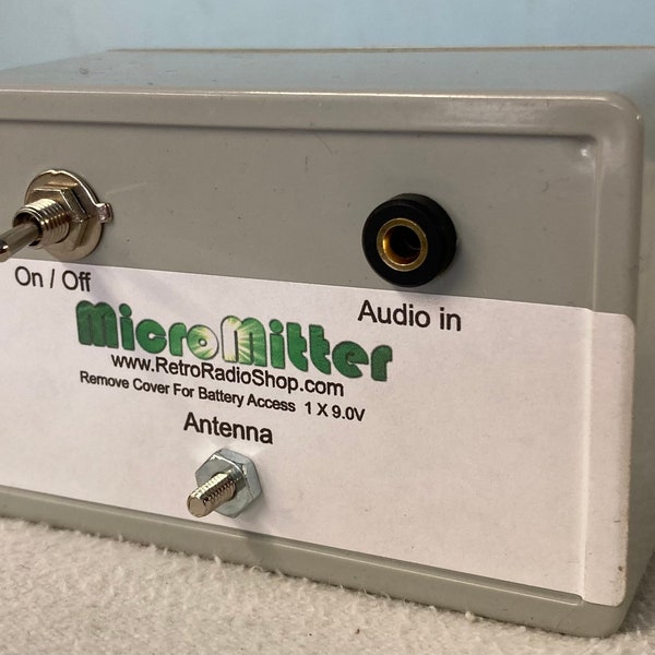 MW-Transmitter und Bluetooth / UKW-Adapter für Retro Vintage oder antike Radios