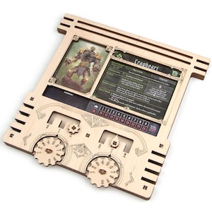 Gloomstalker&#39;s Character Dashboard, Gloomhaven Player Board, Gloomhaven Accessories, Token & Character Organization for Gloomhaven