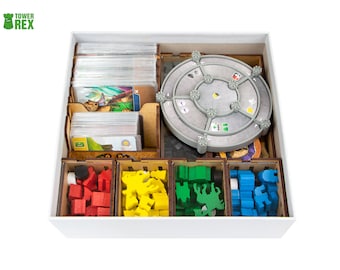 Viscounts of the West Kingdom Organizer + Expansion, Insert for Viscounts of the West Kingdom Board Game, Viscounts Storage Solution Upgrade