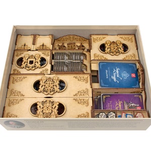 Imperial Struggle Organizer, Insert for Imperial Struggle Base Board Game, Imperial Struggle Storage Solution Upgrade