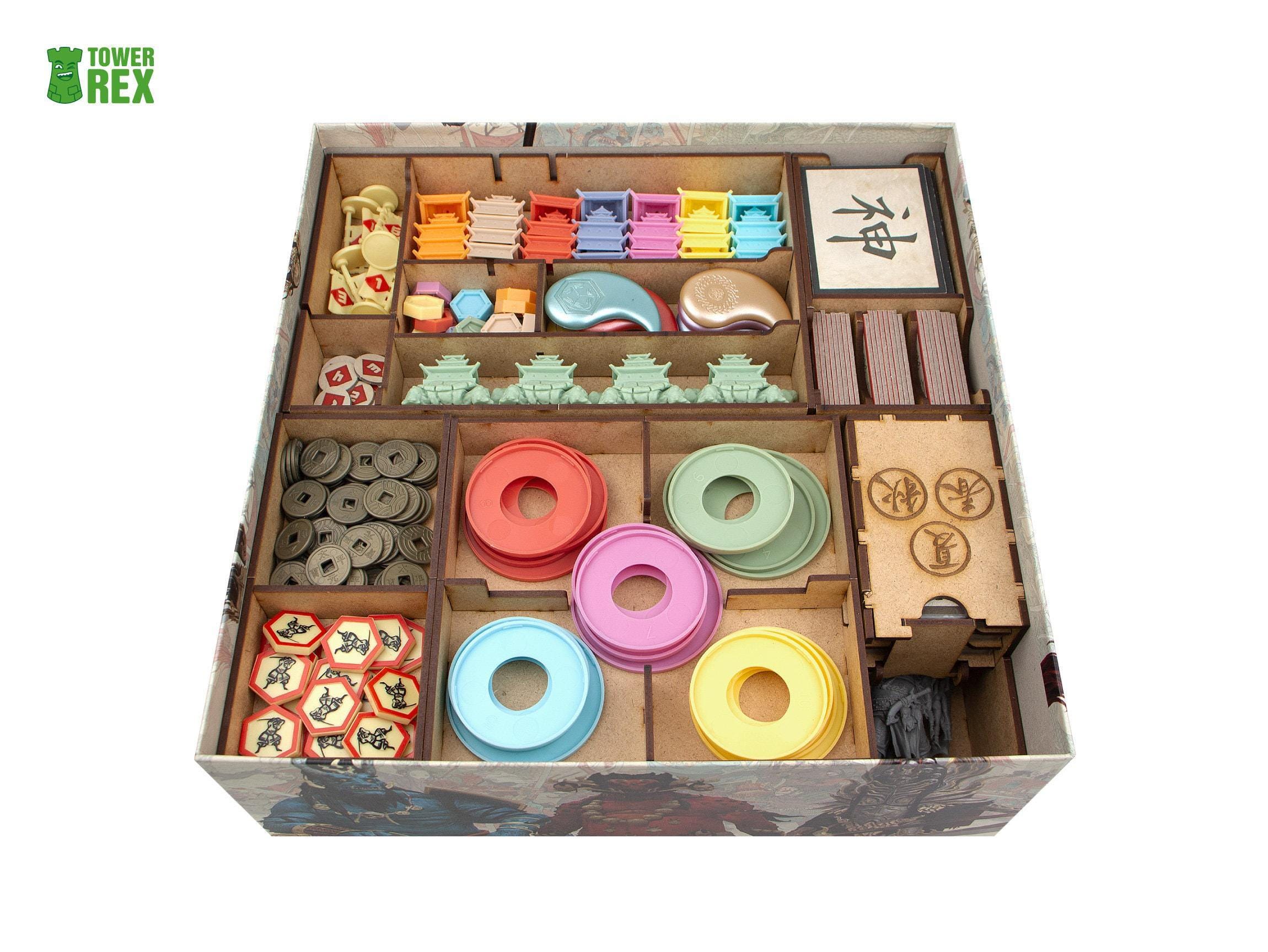 Rising Sun Organizer, Insert for Rising Sun Base Board Game