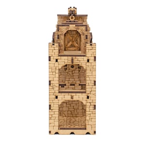 Dungeons and Dragons Terrain Dungeon Lift (3 floors). Detailed terrain pieces for scenery 28mm figures scale. Awesome DnD play mat. Unpainted extension for your D and D battle map. Immersive hobby cheap gift for geeks. DnD tabletop accessory for GM