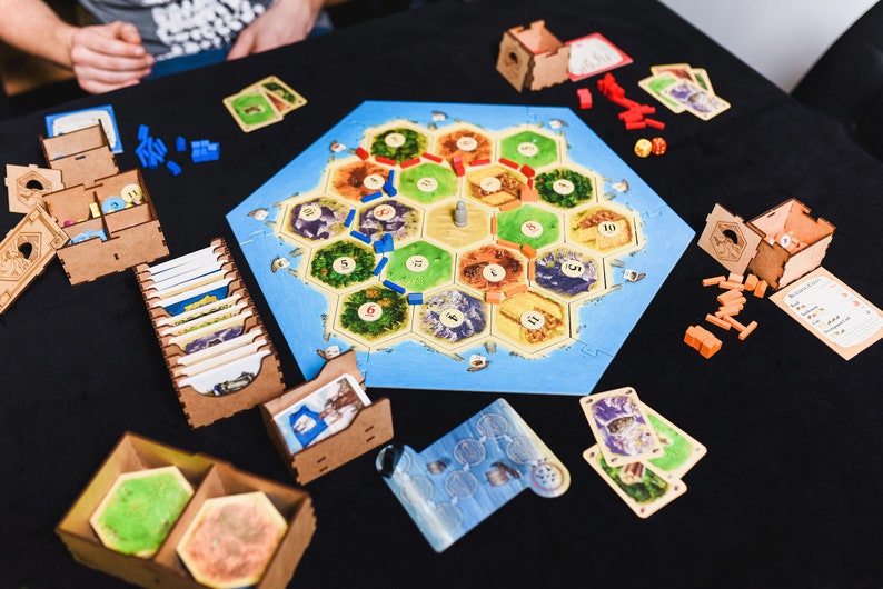 catan board plastic