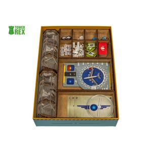 Organizzatore per Sky Team + espansione Turbulence, scatola portaoggetti compatibile con il gioco Sky Team, accessori Sky Team, regalo di San Valentino