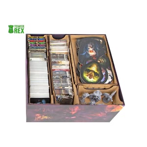 Organizador de Etherfields + Expansions, inserto para el juego de mesa Etherfields y expansiones de Kickstarter, producto no oficial