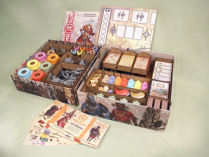 House of Daimyo Organizer Rising Sun All Expansions Etsy