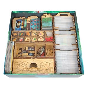 Organizer for Sleeping Gods and Tides of Ruin Expansion, Storage Insert Compatible with Board Game, Accessory Upgrade, Nerdy Gifts