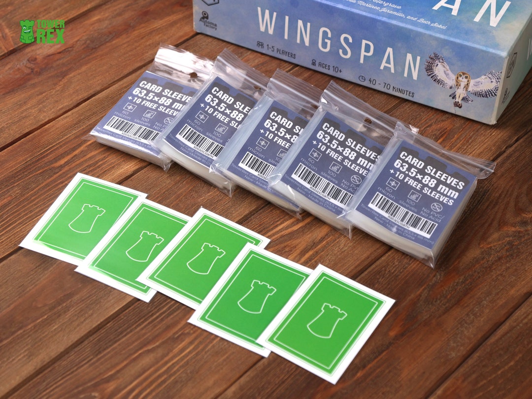 Wingspan Allin Sleeves Set Set of Sleeves for Wingspan Etsy