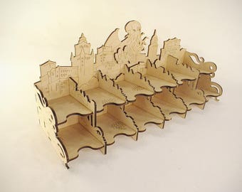 Portatarjetas para Arkham Horror, Eldritch Horror Game, Organizador de Tarjetas, Dispensador de Tarjetas, Expositor de Naipes, Cthulhu Realm Games (Nuevo)