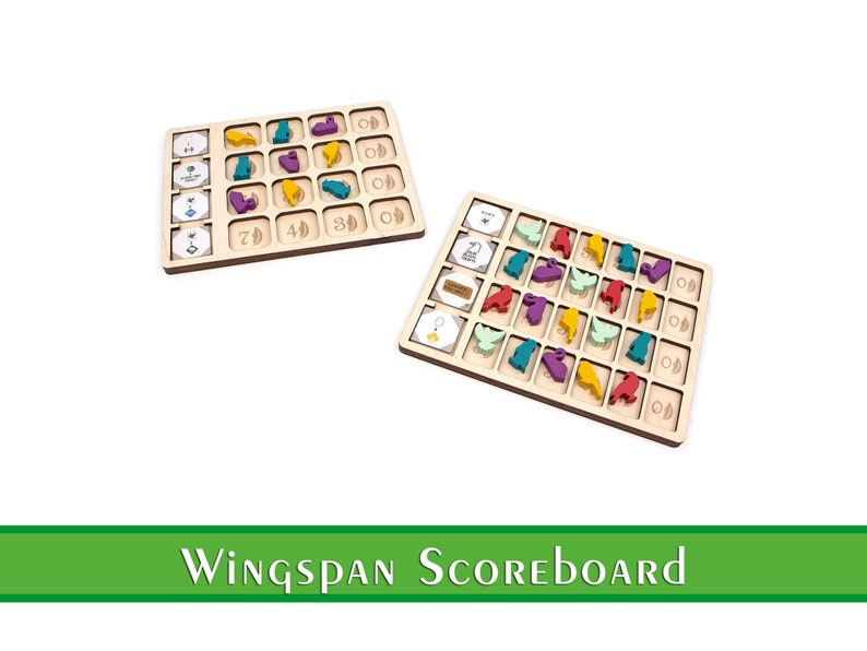 Wingspan Scoreboard Wingspan Scoringboard Wingspan Etsy