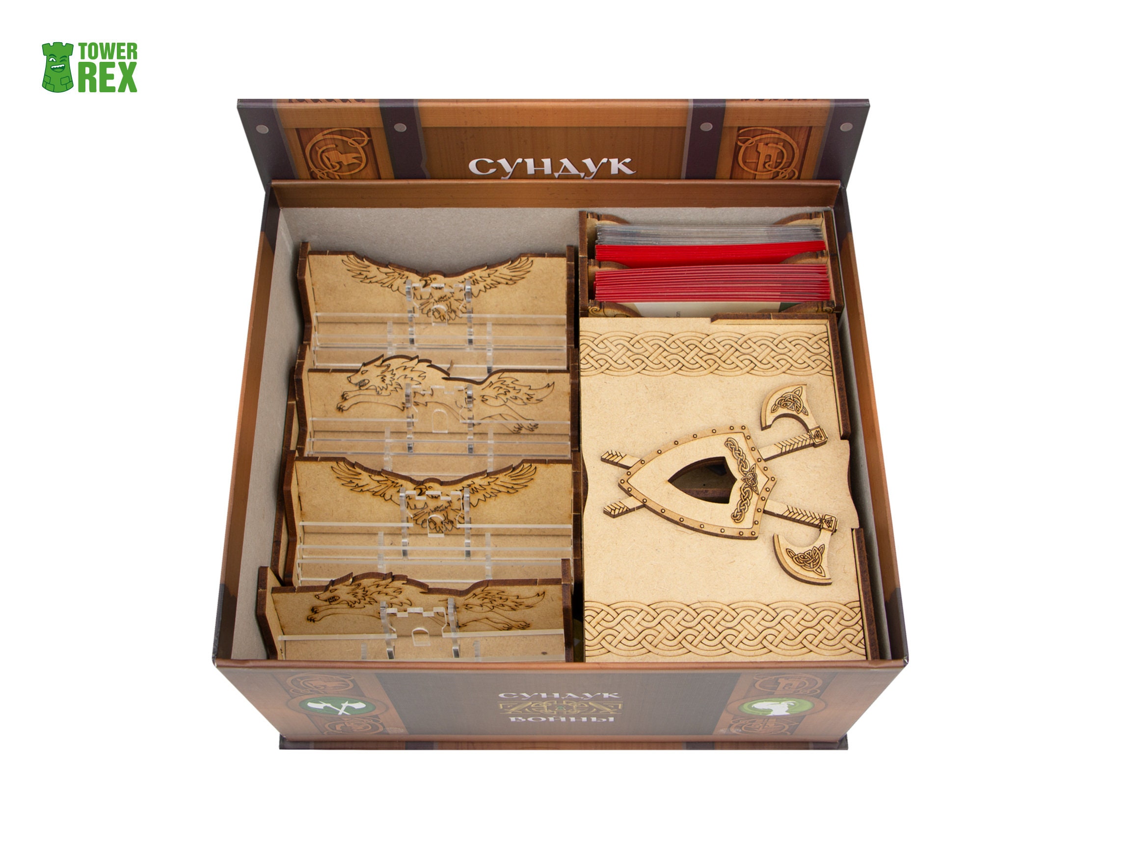 Organizer for War Chest + Nobility, Siege Expansions + 4