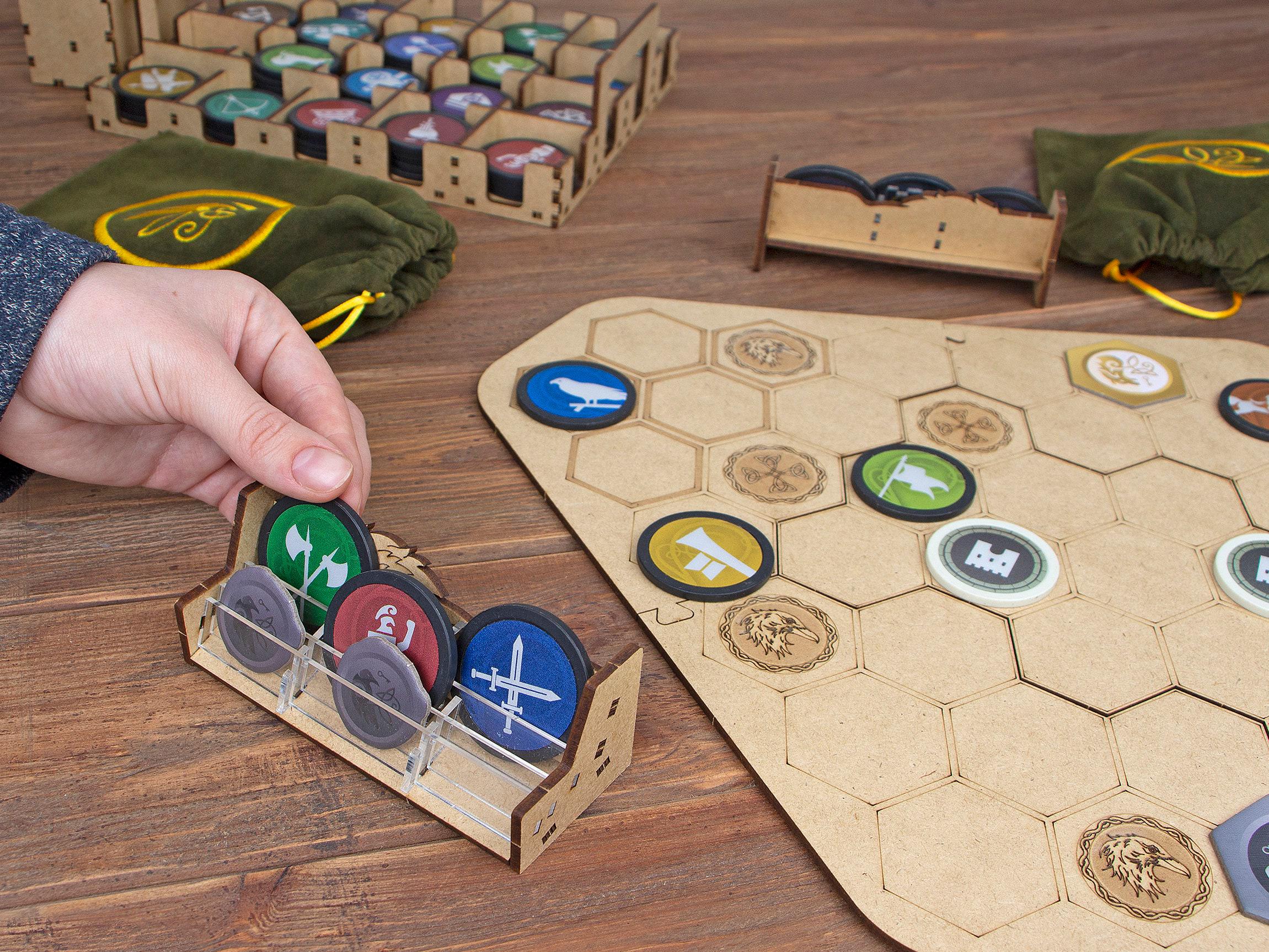 Organizer for War Chest + Nobility, Siege Expansions + 4