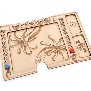 Arkham Horror 3. Ausgabe Spielertafel, Dashboard für Arkham Horror Brettspiel, Arkham Horror Zubehör, Organisation für Arkham Horror