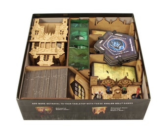 Betrayal at the House of the Hill Organizer by TowerRex | Token and Tile  Organizer for Betrayal at the House | Widow's Walk Expansion
