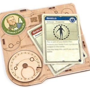 Set of 2 Battlewheels for Dune Board Game, Accessories and Upgrades Compatible with Dune, Accessories Upgrade, Nerdy Gifts