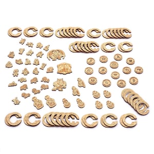 Set de inicio de fichas miniatura de DnD, fichas de monstruo, fichas de personaje y fichas de poción de curación, anillos de condición, accesorio de DnD 5e, idea de regalo para TTRPG