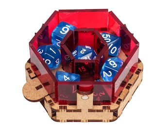 Dice Popper, DnD Dice Storage Box, Dice Roller, RPG Accessories, Nerd Gift
