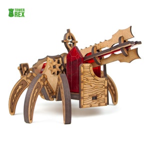 Arcane Cannon DnD Terrain, 28mm Scale Miniature Siege Terrain for Dungeons & Dragons, RPG, Dungeon Master Gift, Tabletop Gamer Gift