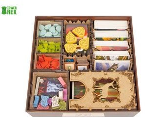 Parks + Expansions Organizer, Insert for Parks Board Game, Organisateur pour Parks Board Game + Nightfall + Wildlife, Produit non officiel