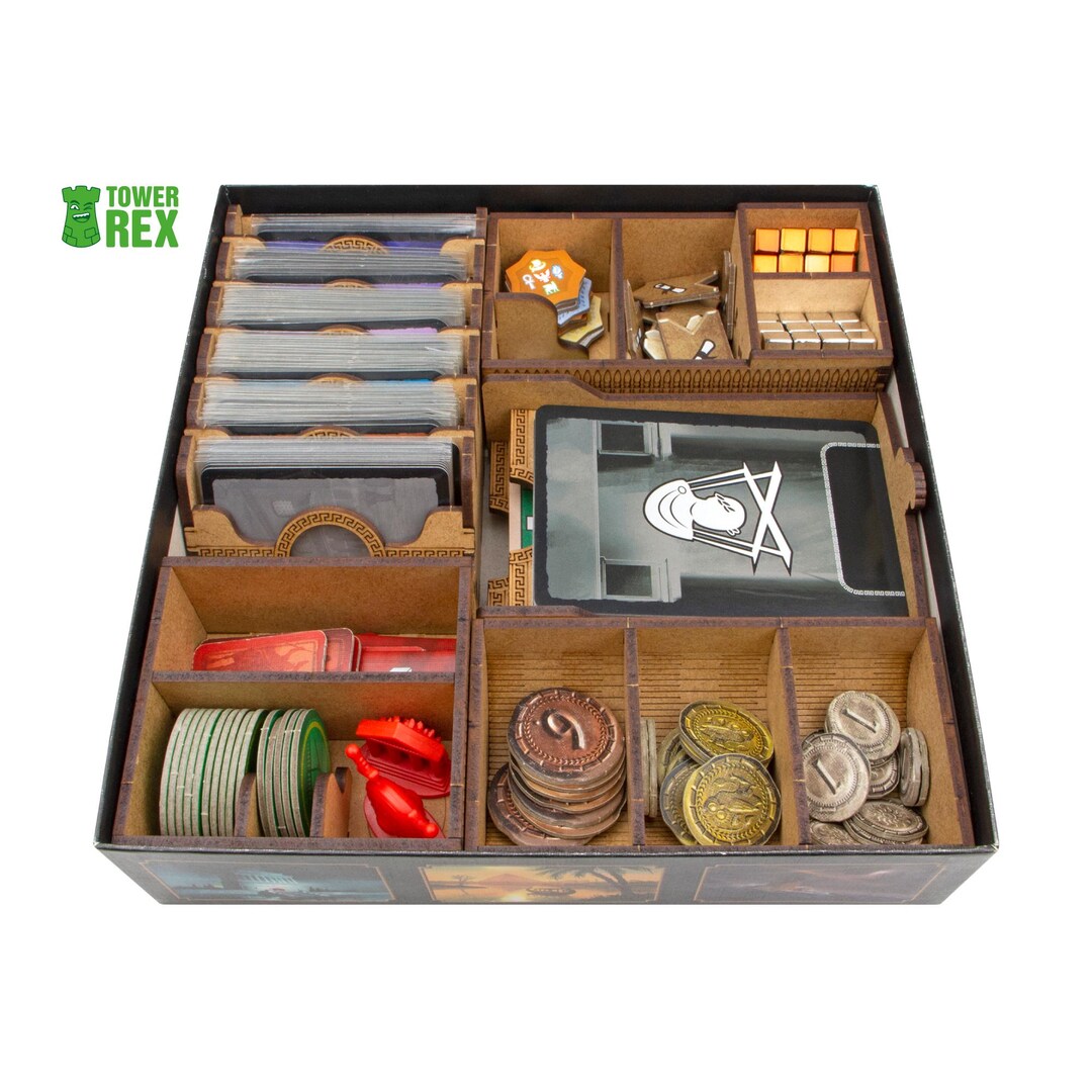 7 Wonders Duel + Agora 用オーガナイザー、Pantheon 拡張、7 7 Wonders Duel + Agora 用オーガナイザー、Pantheon 拡張、7