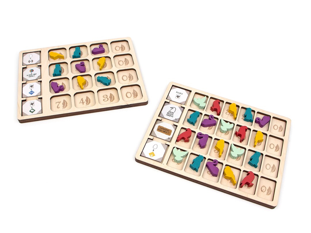 Wingspan Scoreboard, Scoreboard Compatible With Wingspan Board Game