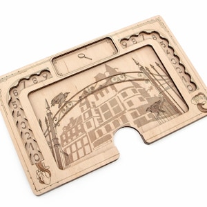 Tablero de jugador de Mansions of Madness, panel compatible con el juego de mesa Mansions of Madness, accesorios de MoM, organización para Mansions