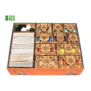 Organizer for Root + All Expansions, Storage Insert Compatible with Board Game, Accessories Upgrade, Nerdy Gift, Tabletop Gamer Gift