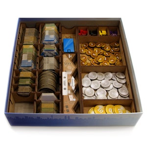 Suburbia Organizer + Expansions, Suburbia Board Game Insert, Suburbia Storage Solution Upgrade