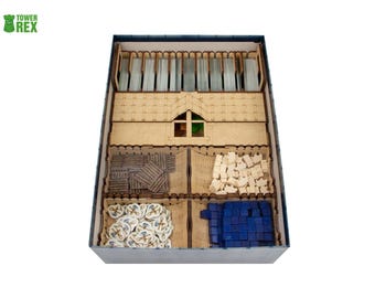 Organizer for Hallertau, Insert for Hallertau Base Board Game, Hallertau Storage Solution Upgrade