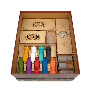 Scythe Legendary Box Organizer, Insert for Scythe Legendary Box Board Game, Scythe Legendary Box Storage Solution Upgrade