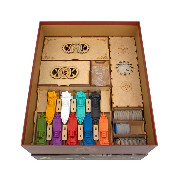 Scythe Legendary Box Organizer, Insert for Scythe Legendary Box Board Game, Scythe Legendary Box Storage Solution Upgrade